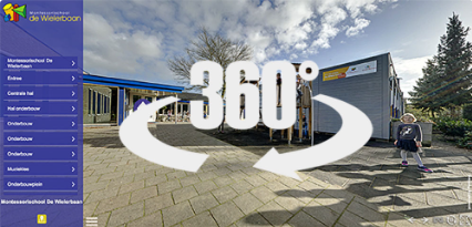 360 graden tour door montessorischool De Wielerbaan Enschede